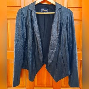 Buckley Tailors Sequin Open Front Jacket